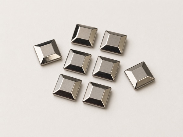 Metal hotfix embellishments.